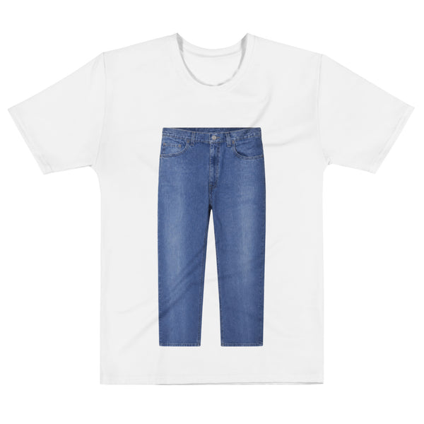 Jean Shirt cotton denim shirt with stretch