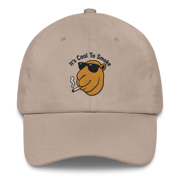 Joe Camel embroidered chino cotton cap