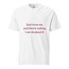 god loves me and front